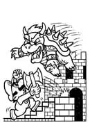 Super mario kleurplaat 3